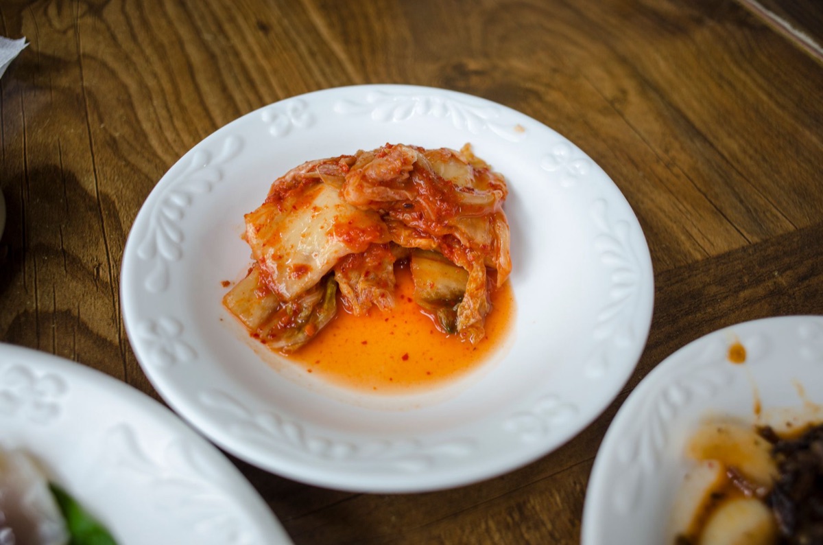 Ingredienti base per il kimchi fried rice